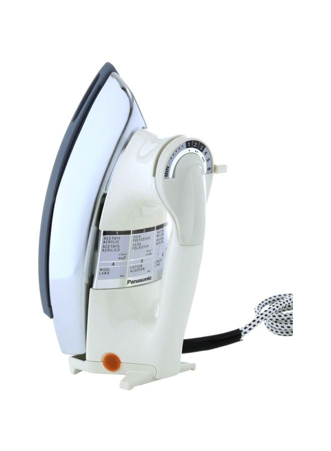 Panasonic - Dry Iron 1000W 1000.0 W NI22AWTXJ White/Silver - Image 1