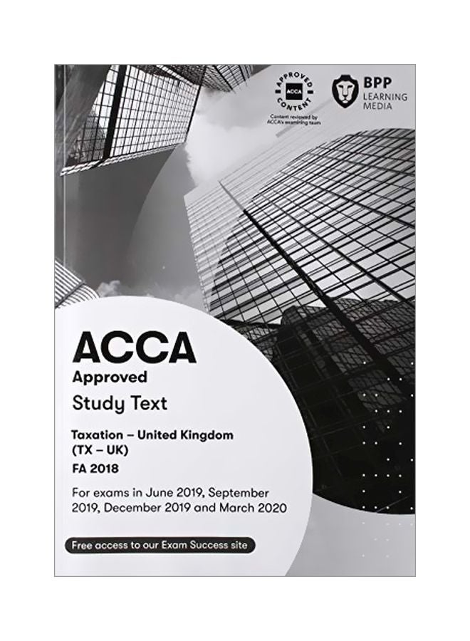 null - ACCA: Taxation Study Text: Fa 2018 Paperback English by by Bpp Learning Media - 43404 - Image 1