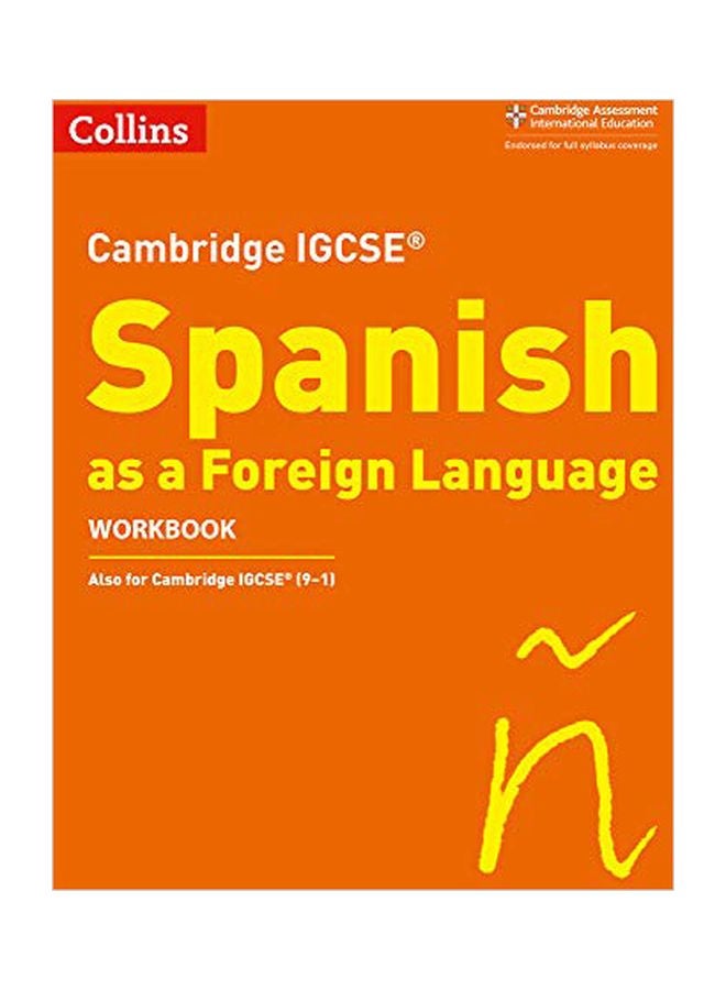 Cambridge Igcse Spanish As A Foreign Language Workbook Paperback English by Charonne Prosser - 43617