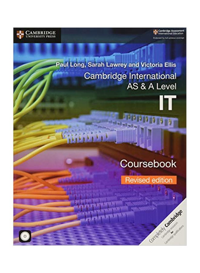 Cambridge International AS And A Level IT Coursebook Paperback English by Paul Long - 43644 