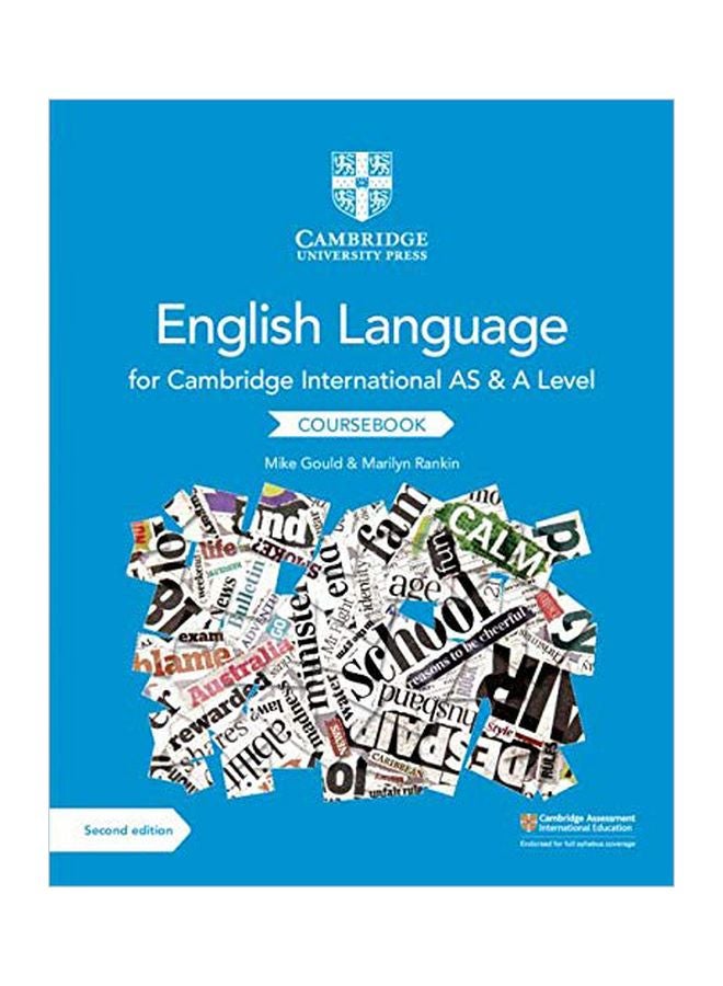 Cambridge International AS and A Level English Language Coursebook paperback english - 02 April 2019