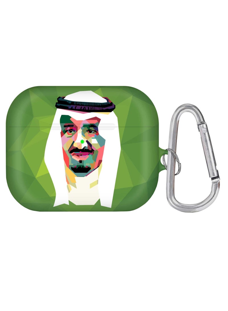 Stylizedd Protective Case Cover For Apple AirPods Pro With Carabiner Multicolour