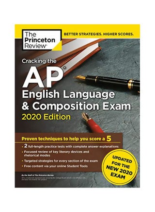 Cracking The AP English Language And Composition Exam paperback english - 17 December 2019 - v1582716866/N35080040A_1