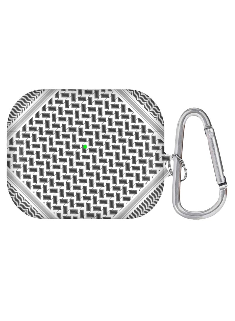 Stylizedd Victory Shemag Printed AirPods Pro Case With Carabiner Multicolour 