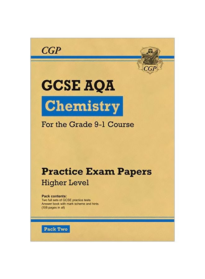 Gcse Aqa Chemistry Practice Papers: Higher Pack 2 Paperback English by by Cgp Books / Cgp Books - 18 September 2017 