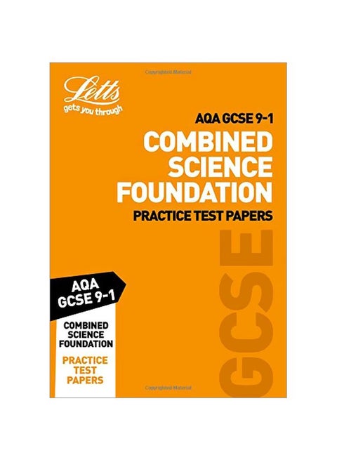 Aqa Gcse Combined Science Foundation Practice Test Papers paperback english - 01 June 2018