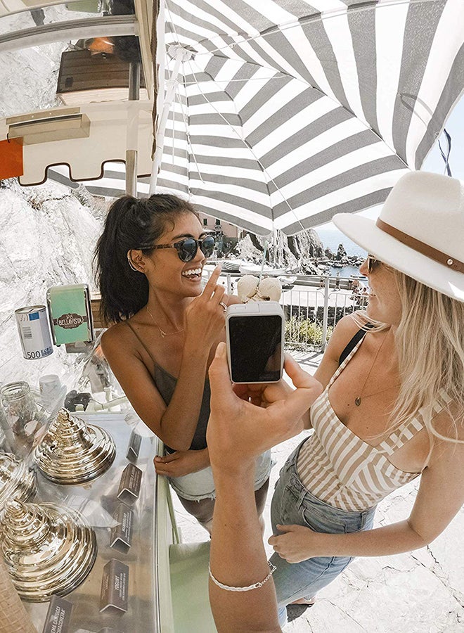 Hero7 Sports Digital Action Camera White with 12MP, 4K60/1080p240 video resolution  8x Slo-Mo Wi-Fi + Bluetooth GPS Enabled Water Resistant With Smatree 13-in-1 Bundle