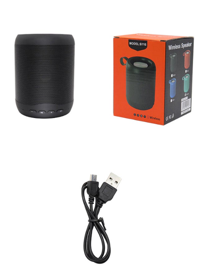 Portable High Volume Bluetooth Speaker Black - Image 2