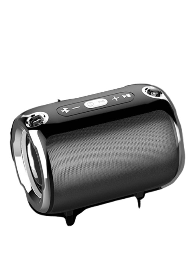 Mini Portable Bluetooth Speaker Black/Silver - Image 1
