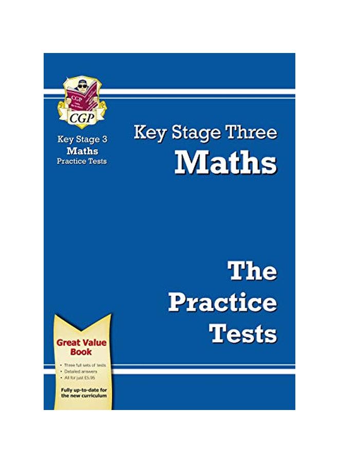 null - Key Stage Three Maths Practice Tests Paperback English by CGP Books - 39825 - Image 1