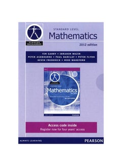 Standard Level Mathematics Hardcover English by Ibrahim Wazir - 26-Jul-12 