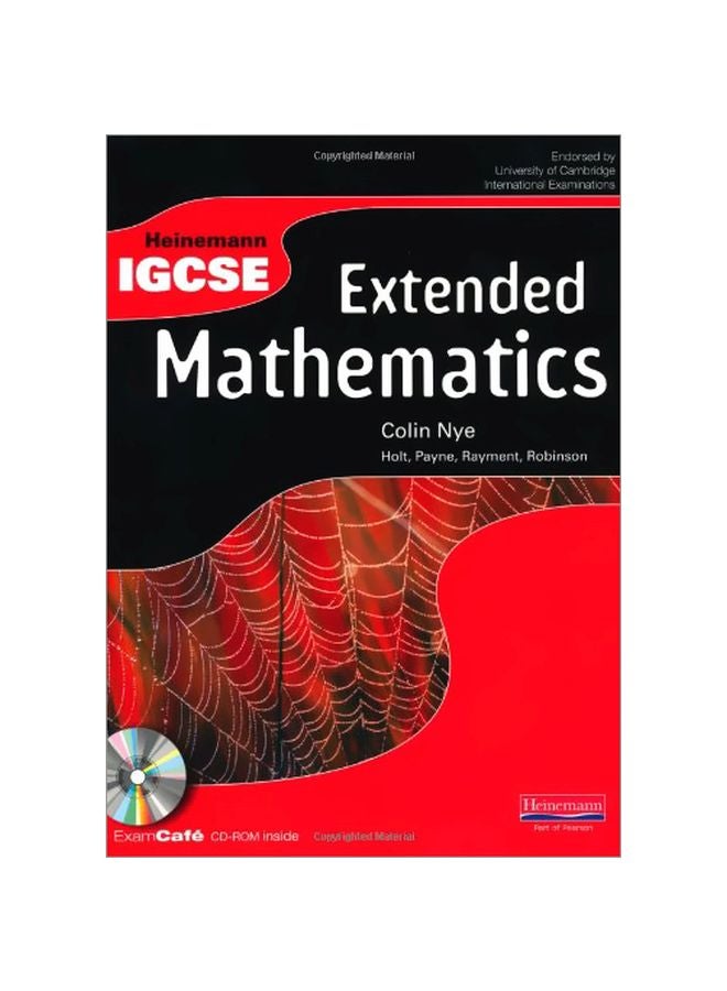 Heinemann IGCSE: Extended Mathematics English by Nye, Colin - 06 November 2009