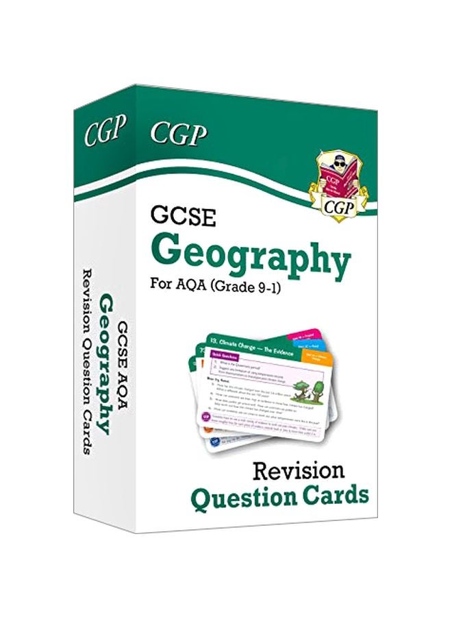 null - GCSE Geography For AQA : Revision Question Cards English by CGP Books - 43600 - Image 1