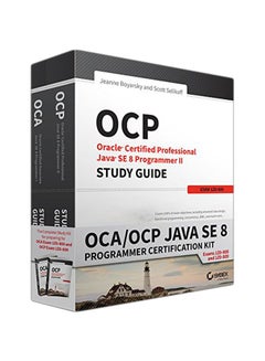 OCA / OCP Java SE 8 Programmer Certification Kit : Exam 1Z0-808 And Exam 1Z0-809 Paperback English by Jeanne Boyarsky - 42465