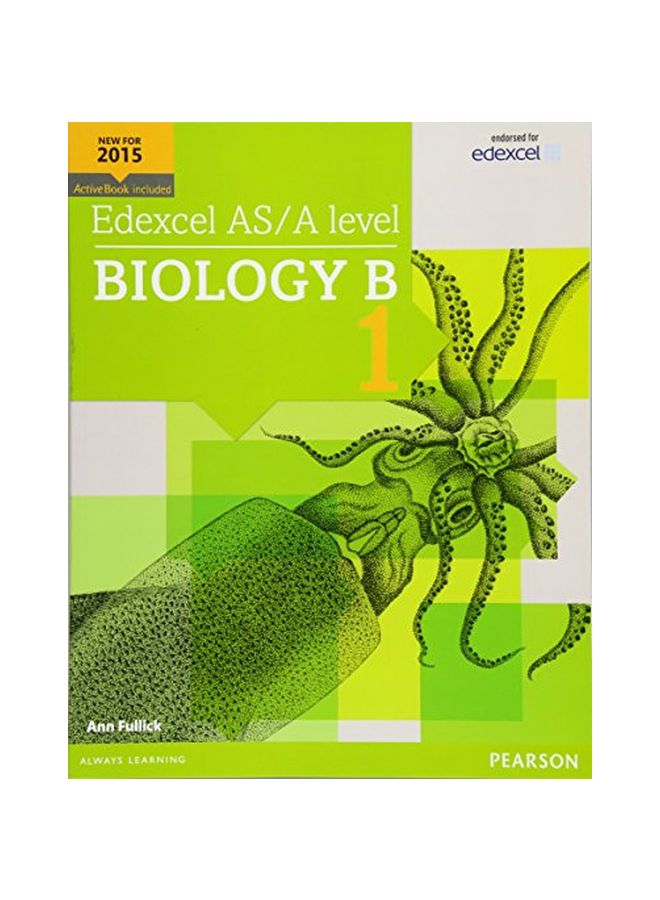 Edexcel As A Level Biology English by Ann Fullick - 42125 