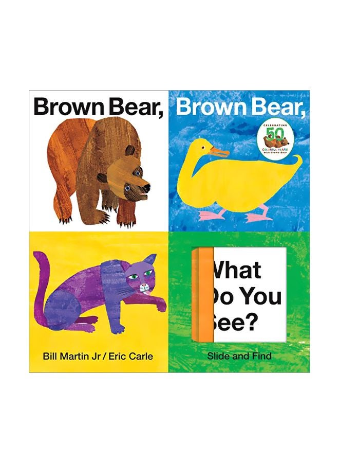 Brown Bear, Brown Bear, What Do You See? Board Book English by Bill Martin - 40393 