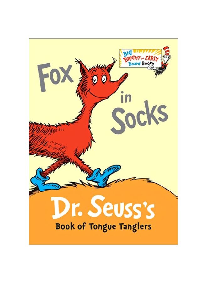 Fox In Socks: Dr. Seuss's Book Of Tongue Tanglers Board Book English by Theodor Seuss Geisel - 28 July 2015