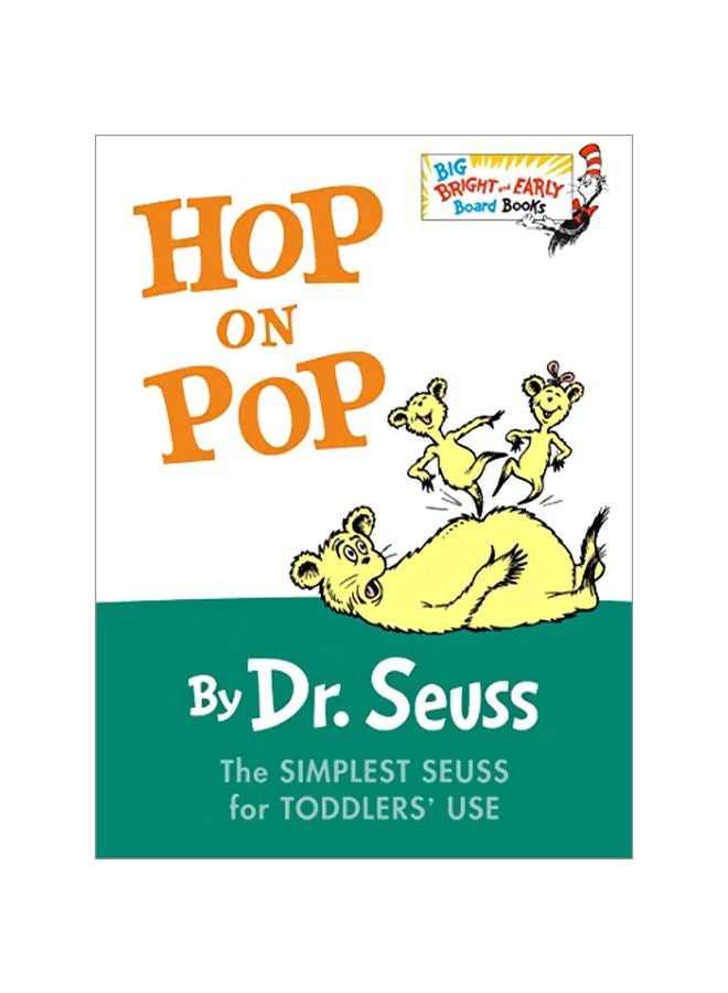 Hop On Pop Board Book English by Theodor Seuss Geisel - 42108