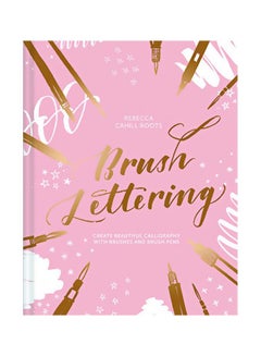 Brush Lettering Hardcover English by Rebecca Cahill Roots - 43774 