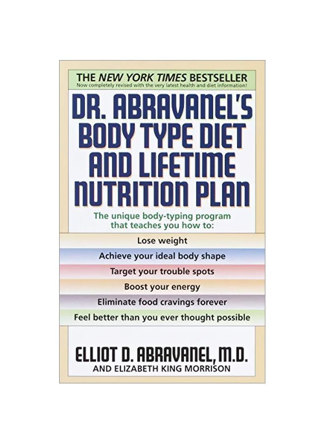 Dr. Abravanel's Body Type Diet And Lifetime Nutrition Plan paperback english - 01-Aug-99 
