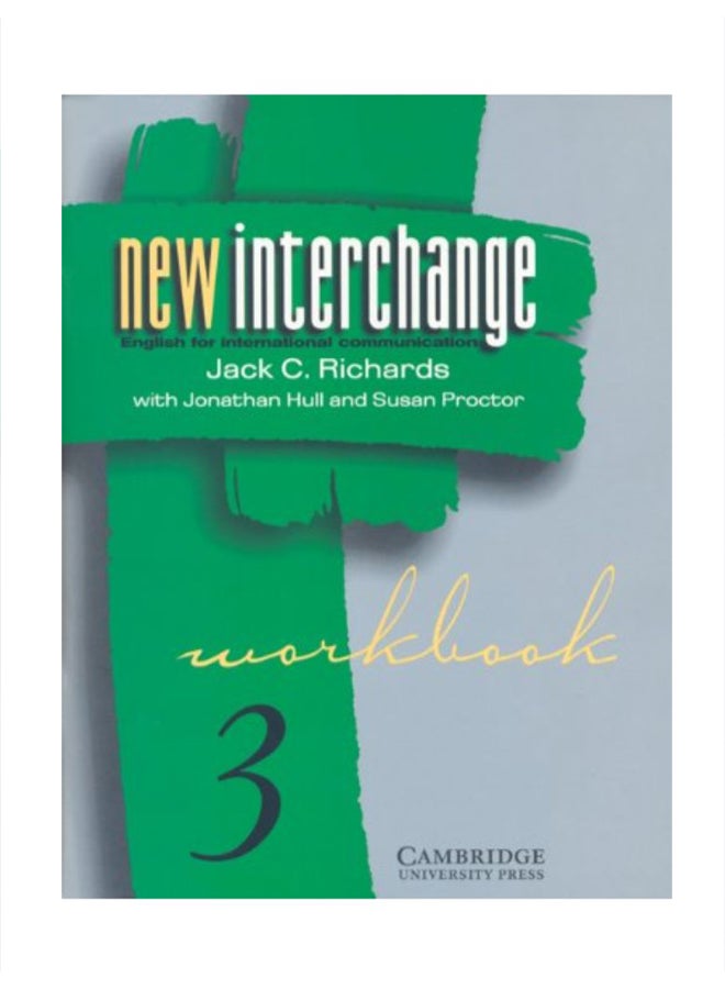 New Interchange Workbook 3 Paperback English by Jack C. Richards - 43471 