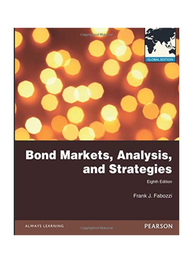 Bond Markets, Analysis and Strategies paperback english - 4/1/2012 