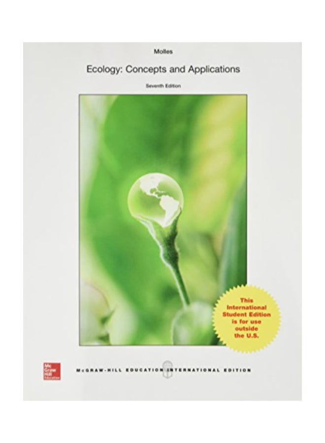 Ecology: Concepts and Applications paperback english - 2/16/2015 