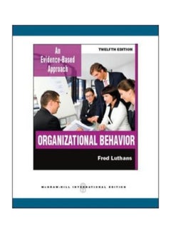Organizational Behavior Paperback English by Fred Luthans - 3/25/2010 