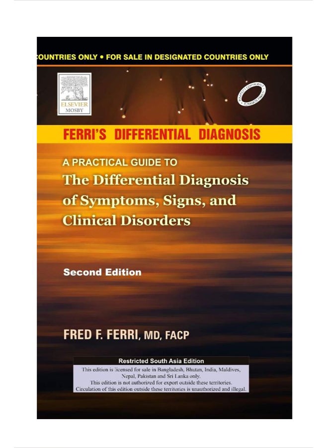 The Differential Diagnosis Of Symptoms, Signs, And Clinical Disorders paperback english - 5/12/2011  - Image 1