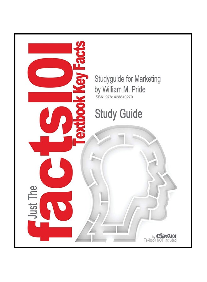Studyguide For Marketing Hardcover English by William M. Pride - 04 Jun 2009 