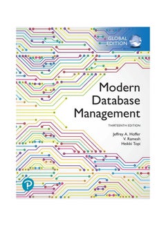 Modern Database Management Paperback English by Jeff A. Hoffer 