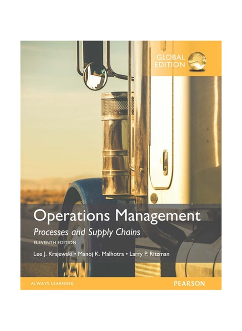 Operations Management Process and Supply Chains paperback english