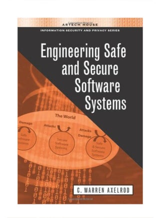 Engineering Safe And Secure Software Systems hardcover english - #N/A - v1582721470/N35150453A_1