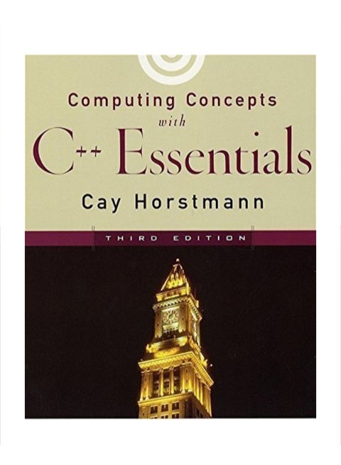 Computing Concepts With C++ Essentials paperback english