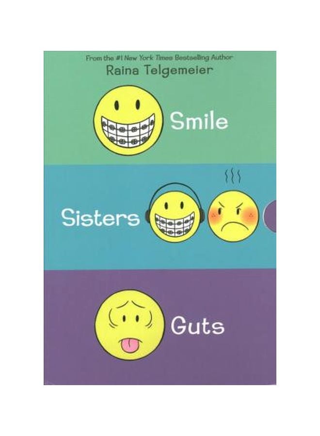 Smile Sisters And Guts Hardcover English by Raina Telgemeier - 43831 