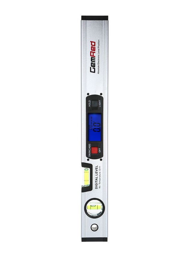 GemRed Digital Spirit Level Angle Finder Multicolour 