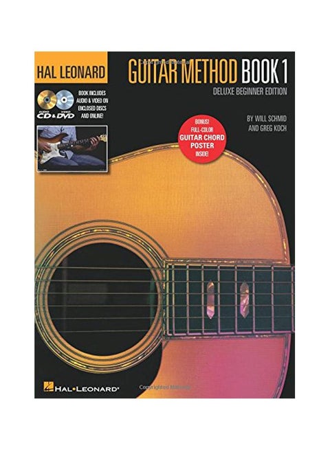Guitar Method Book 1: Deluxe Beginner Edition paperback english - 31-Jan-16