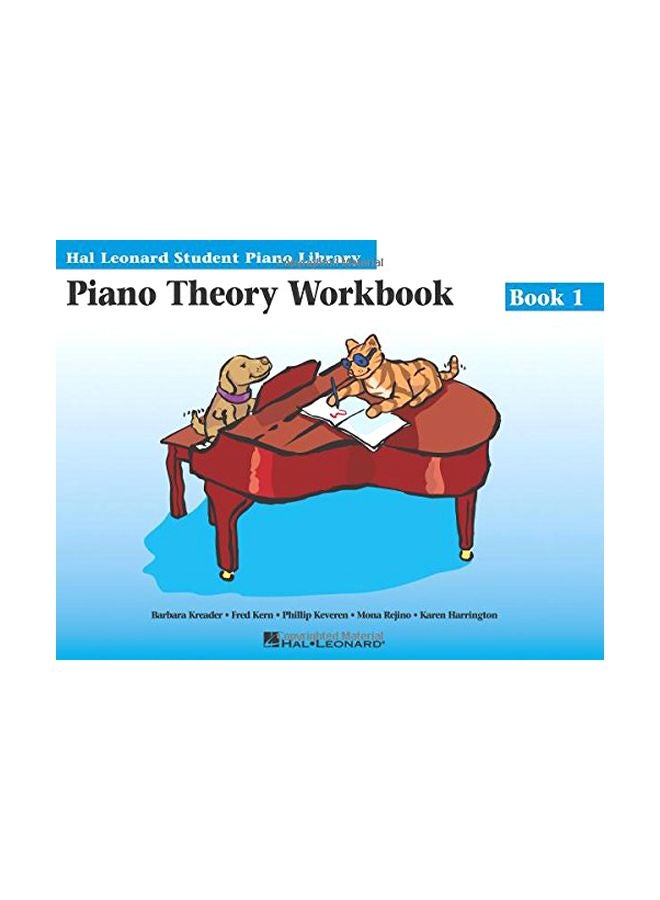 Piano Theory: Book 1 Paperback English by Karen Harrington - 35521