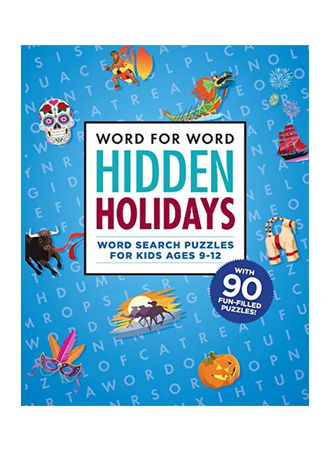 Festive Word Search For Kids paperback english - 13-Aug-19 