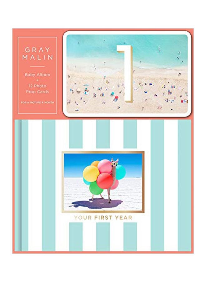 Gray Malin: Baby Album And 12 Photo Prop Cards Hardcover English by Gray Malin - 11-Feb-20
