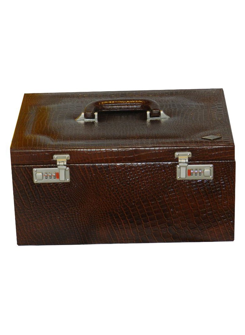 LAVERI LEATHER - Multi-Purpose Designer Jewellery Box - Image 1