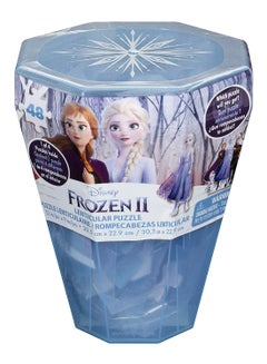 سبن ماستر مجموعة أحجية قطع تركيب بتصميم من فيلم "Frozen" من ديزني مكونة من 48 قطعة  - Image 1