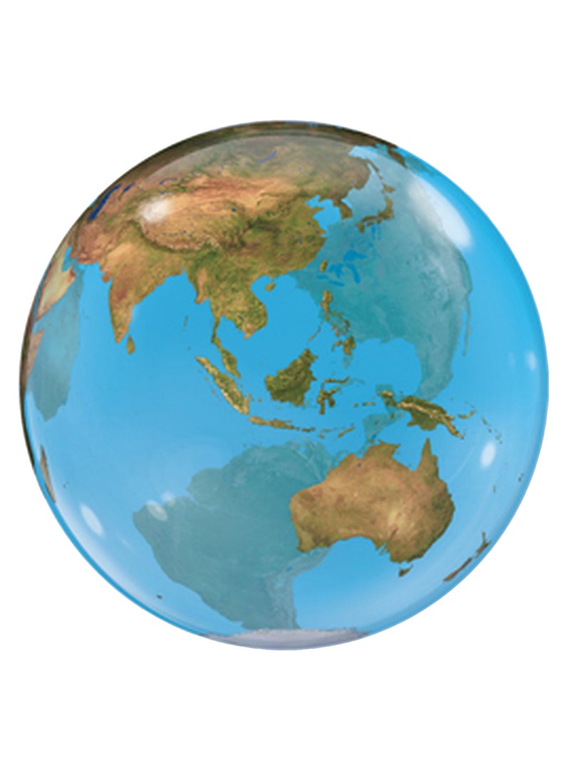Qualatex - Planet Earth Bubble Balloon 22inch - Image 1