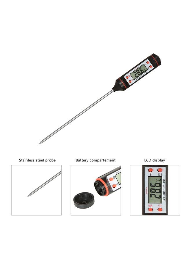 Generic Digital Mini BBQ Oven Temperature Tester Black 0.041kg  - Image 4