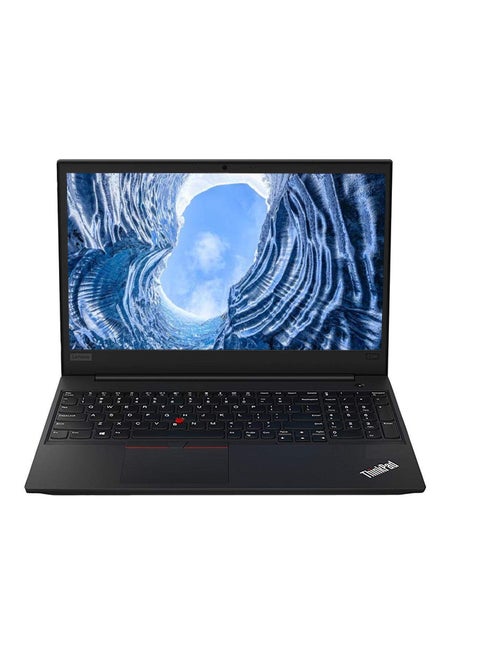 لابتوب ثينك باد E490 مزود بشاشة مقاس 15.6 بوصة ومعالج إنتل كور i5 وذاكرة رام سعة 8 جيجابايت ومحرك أقراص صلبة سعة 1 تيرابايت وبطاقة رسومات إيه إم دي راديون RX550 سعة 2 جيجابايت أسود