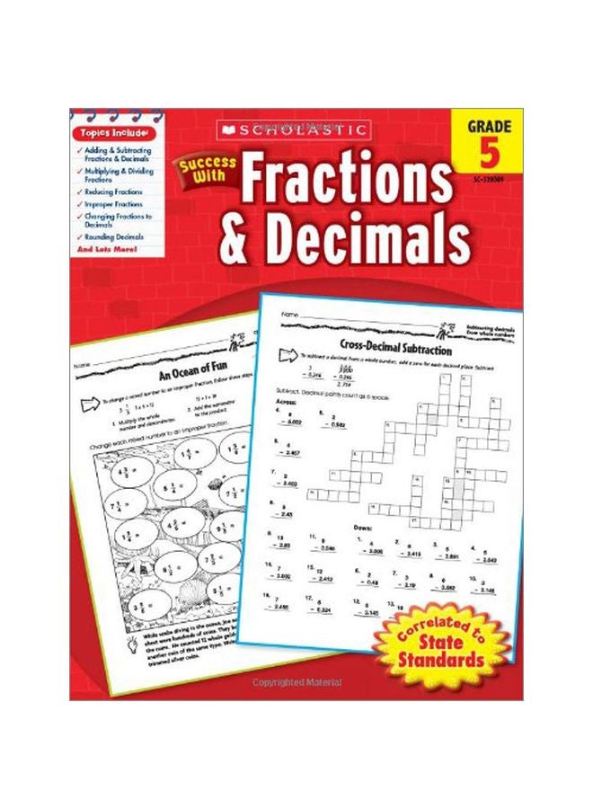 Success With Fractions And Decimals - Grade 5 Paperback English by GR5 - 07 June 2016 