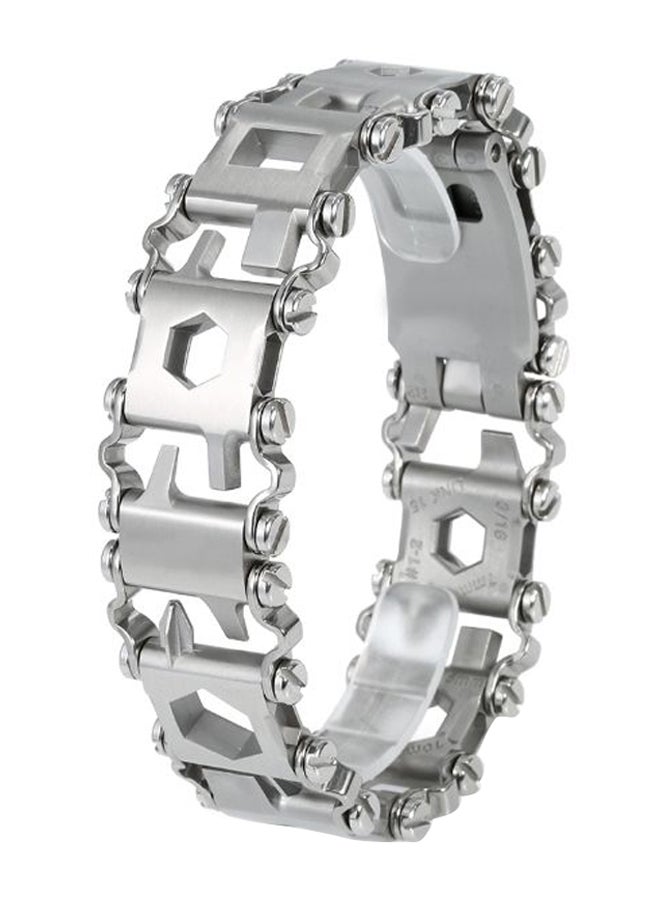 29-In-1 Multifunctional Spliced Bracelet Silver  - Image 1