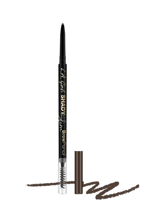 LA Girl Shady Slim Brow Pencil GB356 Medium Brown  - Image 2
