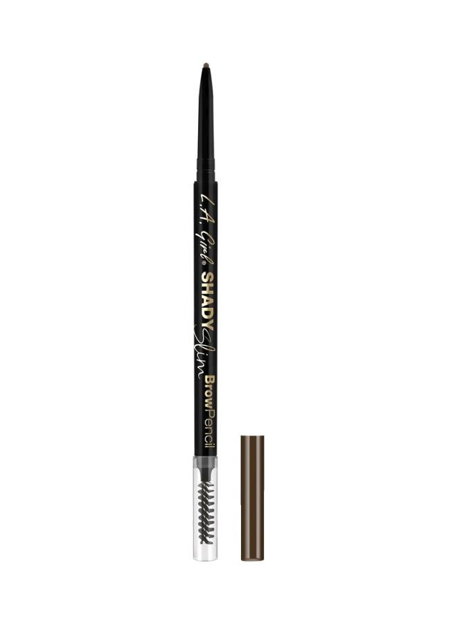 LA Girl Shady Slim Brow Pencil GB356 Medium Brown  - Image 1
