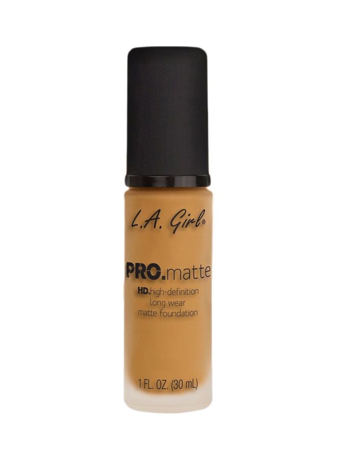 LA Girl - PRO Matte Foundation Soft Honey GLM677 - Image 1
